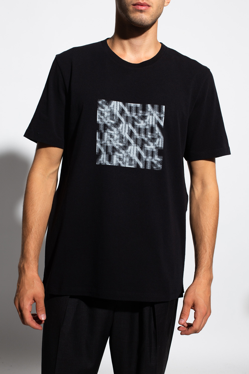 shirt Saint Laurent - SchaferandweinerShops KR - Black